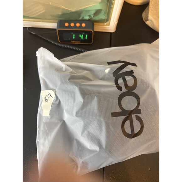 Victoria’s Secret PINK Womens Deep V-Neck Charcoal Sweater Oversized Slouchy - Picture 11 of 11